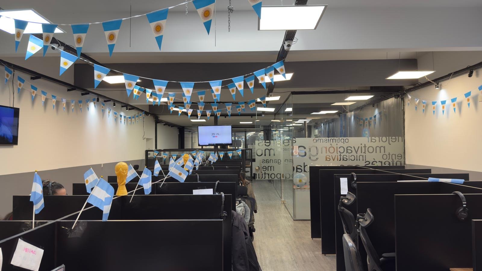 Espacio de descanso del equipo